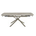 Стол обеденный Philip1400(2000)*900*750 Shks Beige Glossy/sahara leg