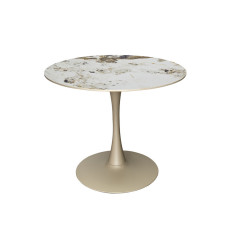 Обеденный стол Opal D900*750 Pandora Glossy/Sahara leg Обеденный стол Opal D900*750 Pandora Glossy/Sahara leg