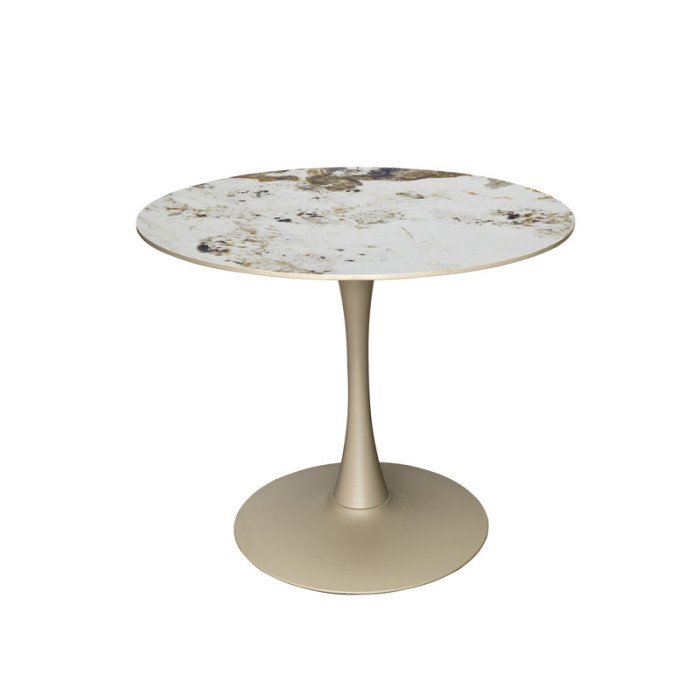Обеденный стол Opal D900*750 Pandora Glossy/Sahara leg