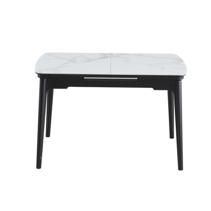Стол обеденный Askold 1100(1400)*750*760 BL White Glossy