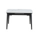 Стол обеденный Askold 1100(1400)*750*760 BL White Glossy Стол обеденный Askold 1100(1400)*750*760 BL White Glossy
