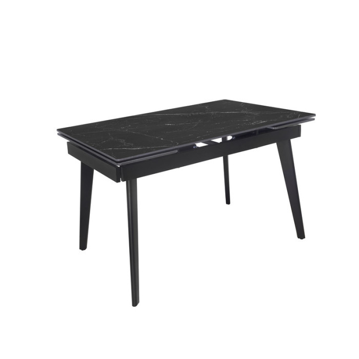 Стол обеденный Genry 1200( 300 300)*800*760 Shks Black Matt