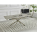 Стол обеденный Philip1400(2000)*900*750 Shks Beige Glossy/sahara leg