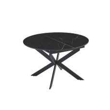Стол обеденный Atlas 1050(1380)*760 Shks Black Matt