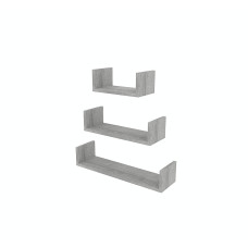 Полка RUBY 300/450/600*160 (набор) Монолит