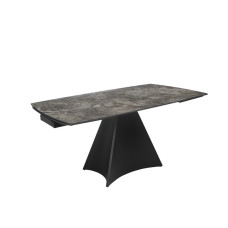 Стол обеденный Norman 1400(2000)*850*750 Bora Grey Glossy