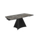 Стол обеденный Norman 1400(2000)*850*750 Bora Grey Glossy