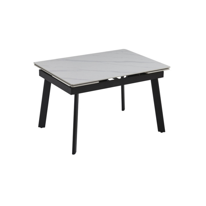 Стол обеденный Velvet 1200(1800)*900*760 Snow White Matt