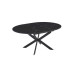 Стол обеденный Atlas 1050(1380)*760 Shks Black Matt