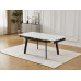 Стол обеденный Velvet 1200(1800)*900*760 Snow White Matt