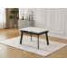 Стол обеденный Velvet 1200(1800)*900*760 Snow White Matt