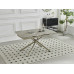 Стол обеденный Philip1400(2000)*900*750 Shks Beige Glossy/sahara leg