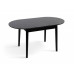 Стол обеденный ТИТАН 1100(1400)*750*760 черный/черный