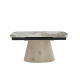 Стол обеденный Clement T 1600(2200)*900*760 Pandora Glossy/wood