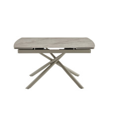 Стол обеденный Philip1400(2000)*900*750 Shks Beige Glossy/sahara leg