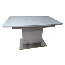 Стол обеденный DT-8053 1200(1600)*800*760 керамика из МДФ Белый Стол обеденный DT-8053 1200(1600)*800*760 керамика из МДФ Белый