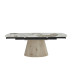 Стол обеденный Clement T 1600(2200)*900*760 Pandora Glossy/wood