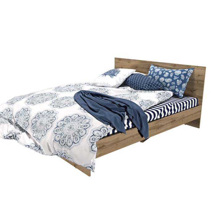Кровать MISHEL 1840*2040*900 Дуб Тахо