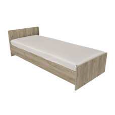Кровать FIONA 1932*842*600 Дуб Крафт Серый