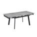 Стол обеденный Velvet 1200(1800)*900*760 Italy grey Glossy