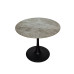 Стол обеденный Opal D900*750 Italy grey Glossy