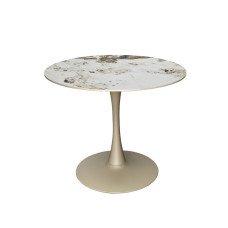 Обеденный стол Opal D900*750 Pandora Glossy/Sahara leg