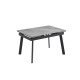 Стол обеденный Velvet 1200(1800)*900*760 Italy grey Glossy