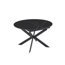 Стол обеденный Atlas 1050(1380)*760 Shks Black Matt