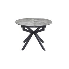 Стол обеденный Atlas 1050(1380)*760 Italy grey Glossyt