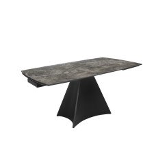 Стол обеденный Norman 1400(2000)*850*750 Bora Grey Glossy