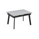 Стол обеденный Velvet 1200(1800)*900*760 Snow White Matt