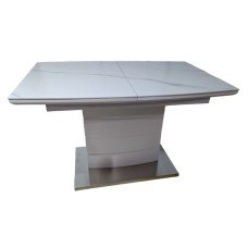 Стол обеденный DT-8053 1200(1600)*800*760 керамика из МДФ Белый