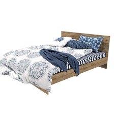 Кровать MISHEL 1840*2040*900 Дуб Тахо