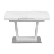 Стол обеденный DT-8073 1000(1400)*700*760 керамика из МДФ Белый