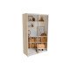 Шкаф-купе PRIME 1500х600х2400 Дуб Сонома (двухдверное, зеркало) Шкаф-купе PRIME 1500х600х2400 Дуб Сонома (двухдверное, зеркало)