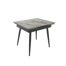 Стол обеденный Connor 900(1400)*750*760 Italy Grey Glossy