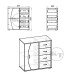 Комод-4-1-1 купить в Кривом Роге - Нова-Мебель