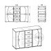 Комод-4-2-2 купить в Кривом Роге - Нова-Мебель