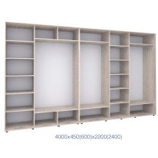 Шафа-купе ШК 400/60/2400-02-5Ф