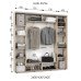 Шафа-купе БШК 30/24 (2400х430х2400) купити у Кривому Розі - Нова-Мебель