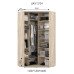 Шафа-купе кутова ШКУ 2/24 (1200х1200х2400) купити у Кривому Розі - Нова-Мебель