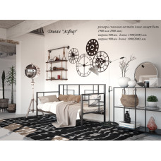 Диван Есфір(Тенеро)(біл., беж., кор., чорн. окс./глянець)