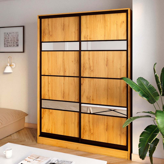 Шафа купе Комбi 2Д (1500х450х2200) купити у Кривому Розі - Нова-Мебель