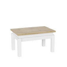 Стіл-трансформер B-Fly Дуб тахо / Білі ноги