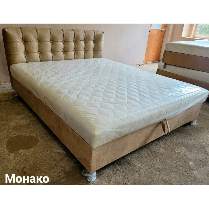 Двоспальне ліжко Монако купити у Кривому Розі - Нова-Мебель