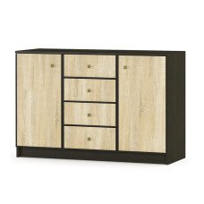 Комод 2Д4Ш Фантазія (Меблі Сервіс)