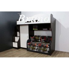 Двоярусне ліжко Бруно (Сичів меблі)