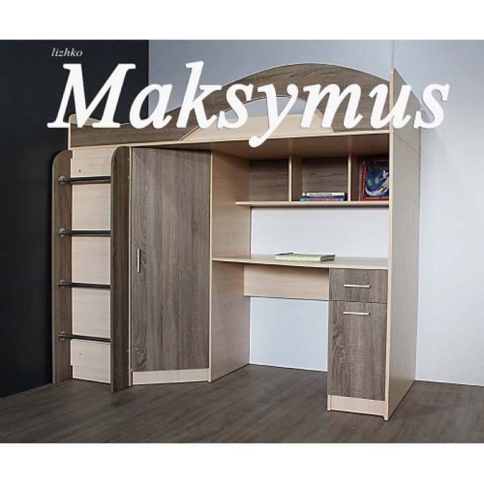 Кровать-чердак Максимус (Сычев мебель) купить в Кривом Роге - Нова-Мебель